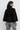Elegante Dames Wintercape met Hoge Kraag en Bijpassende Riem – Perfect voor Kantoor en Stadsuitjes in Zwart, Marine of Bordeaux 4