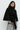 Elegante Dames Wintercape met Hoge Kraag en Bijpassende Riem – Perfect voor Kantoor en Stadsuitjes in Zwart, Marine of Bordeaux 5