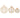 GoldenGlow – Set van 3 Kerst LED Ball Lights met 30 Kabelbinders - Bliss Home